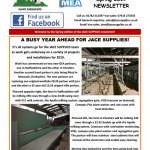 Image of the front of Jace Supplies' Spring 2019 newsletter for dairy farmers in Derbyshire, Cheshire and Staffordshire