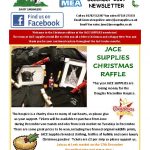 Image of the front of the Jace Supplies December 2019 newsletter